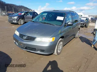 2002 Honda Odyssey LX z VIN 5FNRL18542B033222, wystawiony jako IAAI lot #41476141 z przebiegiem Nie podano mil oraz . Historia ofert i sprzedaży dostępna na DreamBid. Obrazek 2.