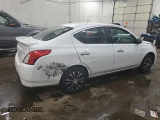 2019 Nissan Versa SV z VIN 3N1CN7AP9KL868736, wystawiony jako Copart lot #85784744 z przebiegiem 69 845 mil mil oraz Szkoda całkowita • Salvage title. Historia ofert i sprzedaży dostępna na DreamBid. Obrazek 3.