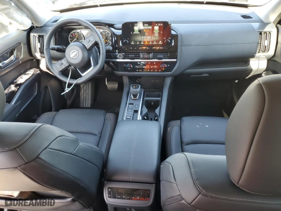 2024 Nissan Pathfinder SL with VIN 5N1DR3CA1RC316303, listed as a Copart auction lot 44618465 with 321 mi miles and Salvage Title. Bid and sale history available at carsss.com. Image 8.
