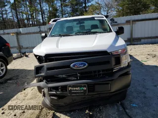 2020 Ford F-150 XL with VIN 1FTMF1CB7LKE33505, listed as a Copart auction lot 48828665 with 100,996 mi miles and Salvage Title. Bid and sale history available at carsss.com. Image 5.