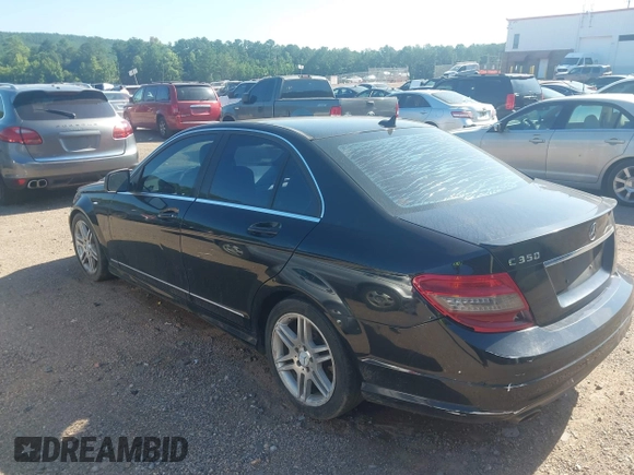2008 Mercedes-Benz C 350 Sport with VIN WDDGF56X58F163661, listed as a IAAI auction lot 42613647 with 294,501 mi miles and . Bid and sale history available at DreamBid. Image 3.