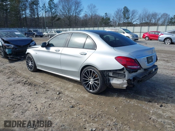 2017 Mercedes-Benz C 43 AMG with VIN 55SWF6EB8HU220830, listed as a IAAI auction lot 41287273 with 49,440 mi miles and . Bid and sale history available at DreamBid. Image 3.
