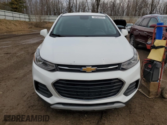 2017 Chevrolet Trax LT with VIN 3GNCJLSB7HL281603, listed as a Copart auction lot 52582335 with 92,679 mi miles and Clean Title. Bid and sale history available at carsss.com. Image 5.