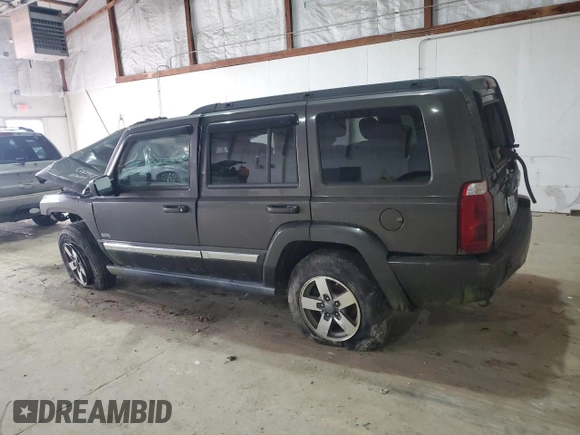 2006 Jeep Commander with VIN 1J8HG48K46C273549, listed as a Copart auction lot 47765685 with 0 mi miles and Non Repairable. Bid and sale history available at carsss.com. Image 2.
