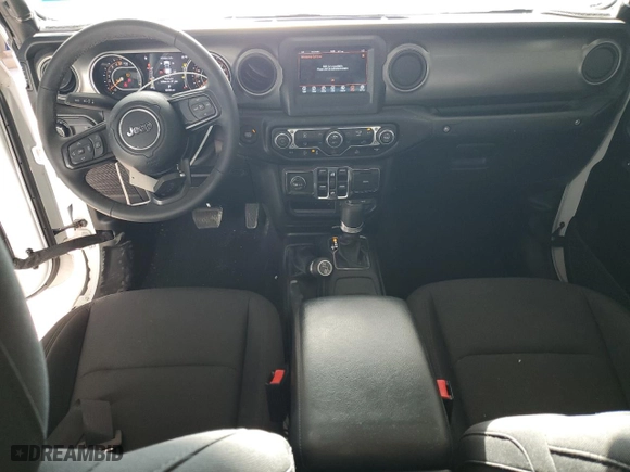 2023 Jeep Gladiator Willys with VIN 1C6HJTAG9PL555140, listed as a Copart auction lot 73541094 with 10,094 mi miles and Clean Title. Bid and sale history available at carsss.com. Image 8.
