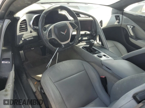 2016 Chevrolet Corvette Z51 3LT z VIN 1G1YL2D78G5100253, wystawiony jako Copart lot #76594944 z przebiegiem Nie podano mil oraz Nie do naprawy • Non repairable. Historia ofert i sprzedaży dostępna na DreamBid. Obrazek 8.