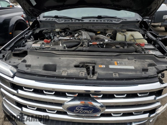 2023 Ford F-250 XL with VIN 1FT8W2BM9PED54254, listed as a Copart auction lot 51497105 with 50,898 mi miles and Salvage Title. Bid and sale history available at DreamBid. Image 11.