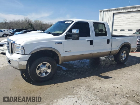 2007 Ford F-250 XL with VIN 1FTSW20P97EA94649, listed as a Copart auction lot 49602445 with 189,502 mi miles and Salvage Title. Bid and sale history available at DreamBid. Image 1.