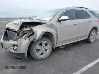 2012 Chevrolet Equinox LTZ with VIN 2GNFLGEK0C6316974, listed as a IAAI auction lot 41300543 with 107,092 mi miles. Bid and sale history available at carsss.com. Image 2.