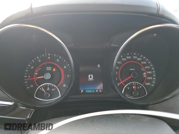 2016 Chevrolet SS with VIN 6G3F15RW3GL204718, listed as a Copart auction lot 47848035 with 45,890 mi miles and Salvage title. Bid and sale history available at DreamBid. Image 9.