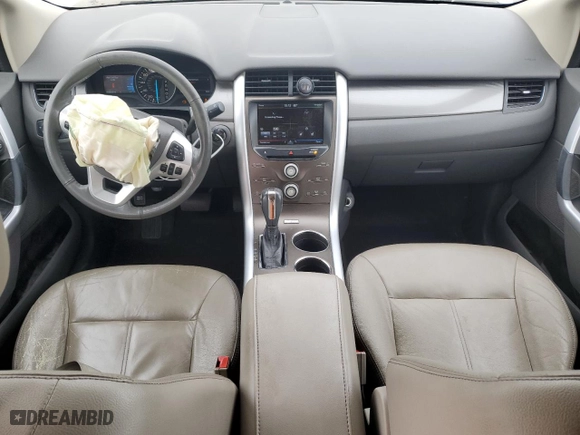 2014 Ford Edge SEL with VIN 2FMDK3JC0EBA10616, listed as a Copart auction lot 48384785 with 95,850 mi miles and Salvage Title. Bid and sale history available at carsss.com. Image 8.