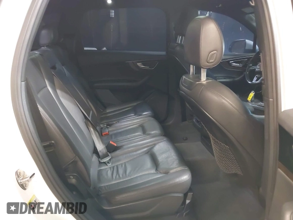 2017 Audi Q7 Premium with VIN WA1AAAF79HD033640, listed as a IAAI auction lot 40968863 with 111,260 mi miles and . Bid and sale history available at DreamBid. Image 8.