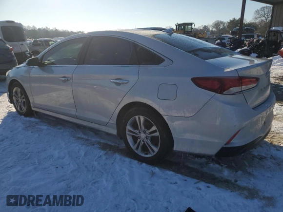 2018 Hyundai Sonata SEL with VIN 5NPE34AF6JH671975, listed as a Copart auction lot 88004705 with 128,123 mi miles and Salvage Title. Bid and sale history available at DreamBid. Image 2.