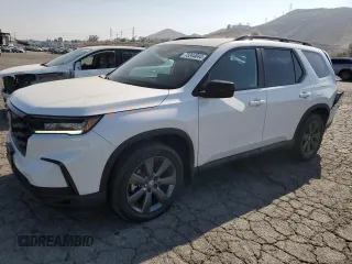 2023 Honda Pilot Sport with VIN 5FNYG2H39PB011275, listed as a Copart auction lot 73344844 with 11,792 mi miles and Salvage Title. Bid and sale history available at carsss.com. Image 1.