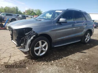 2017 Mercedes-Benz GLE 350 z VIN 4JGDA5HB4HA952356, wystawiony jako Copart lot #55622255 z przebiegiem 97 903 mil mil oraz Szkoda całkowita • Salvage title. Historia ofert i sprzedaży dostępna na DreamBid. Obrazek 1.