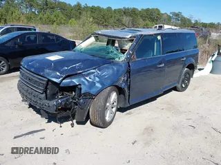 2018 Ford Flex Limited with VIN 2FMGK5D82JBA00003, listed as a IAAI auction lot 41853496 with 43,105 mi miles. Bid and sale history available at carsss.com. Image 18.