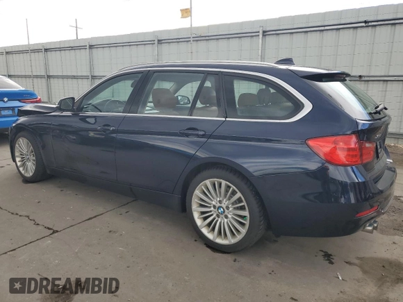 2014 BMW 3 Series 328i xDrive with VIN WBA3G7C51EKN36005, listed as a Copart auction lot 51489485 with 96,688 mi miles and Salvage Title. Bid and sale history available at carsss.com. Image 2.