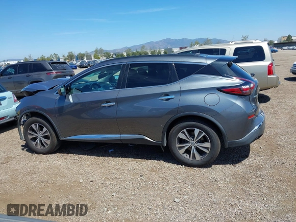 2020 Nissan Murano SV with VIN 5N1AZ2BS2LN105890, listed as a IAAI auction lot 42006036 with 157,369 mi miles and . Bid and sale history available at DreamBid. Image 15.