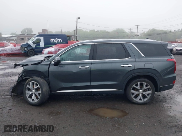 2022 Hyundai Palisade SEL with VIN KM8R4DHE3NU377999, listed as a IAAI auction lot 42258833 with 41,216 mi miles and . Bid and sale history available at DreamBid. Image 14.