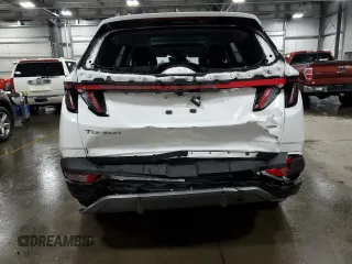 2022 Hyundai Tucson Limited with VIN 5NMJECAE1NH014076, listed as a Copart auction lot 50549165 with 25,652 mi miles and Salvage Title. Bid and sale history available at carsss.com. Image 6.