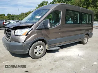 2018 Ford Transit Passenger XL with VIN 1FBAX2CG4JKB49963, listed as a Copart auction lot 69033884 with 205,105 mi miles and Salvage Title. Bid and sale history available at carsss.com. Image 1.