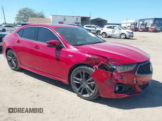 2018 Acura TLX w/A-SPEC Pkg with VIN 19UUB2F67JA007933, listed as a IAAI auction lot 41774816 with 68,823 mi miles. Bid and sale history available at carsss.com. Image 1.