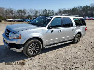 2017 Ford Expedition Max XLT z VIN 1FMJK1HT6HEA61107, wystawiony jako Copart lot #43619345 z przebiegiem 168 523 mil mil oraz Szkoda całkowita • Salvage title. Historia ofert i sprzedaży dostępna na DreamBid. Obrazek 1.