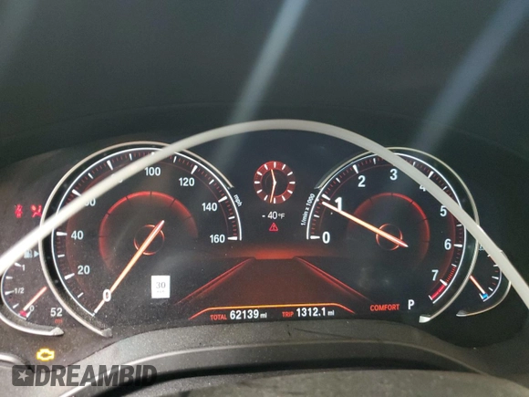 2019 BMW X3 xDrive30i with VIN 5UXTR9C50KLR05045, listed as a Copart auction lot 50721855 with 62,139 mi miles and Salvage Title. Bid and sale history available at DreamBid. Image 9.