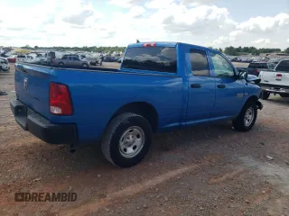 2021 Ram 1500 Classic Tradesman with VIN 1C6RR6FT9MS534620, listed as a Copart auction lot 59203304 with 0 mi miles and Salvage Title. Bid and sale history available at carsss.com. Image 3.