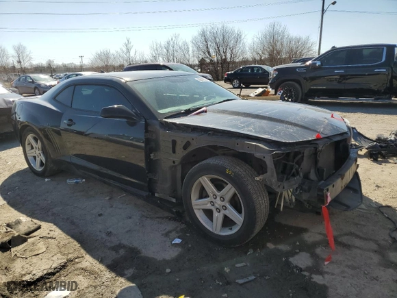 2012 Chevrolet Camaro 1LT with VIN 2G1FB1E38C9195216, listed as a Copart auction lot 48519575 with 167,052 mi miles and Salvage Title. Bid and sale history available at carsss.com. Image 4.
