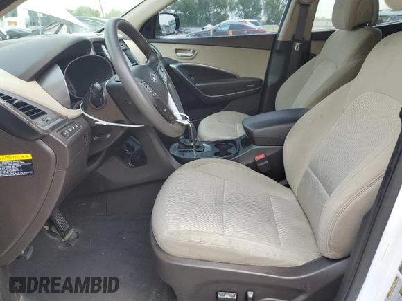 2017 Hyundai Santa Fe 2.4L with VIN 5XYZUDLB2HG428965, listed as a Copart auction lot 60867185 with 124,285 mi miles and Clean title. Bid and sale history available at DreamBid. Image 7.