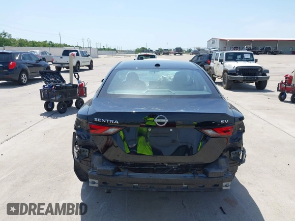 2024 Nissan Sentra SV with VIN 3N1AB8CV9RY373144, listed as a IAAI auction lot 42260160 with 23,091 mi miles and . Bid and sale history available at DreamBid. Image 16.
