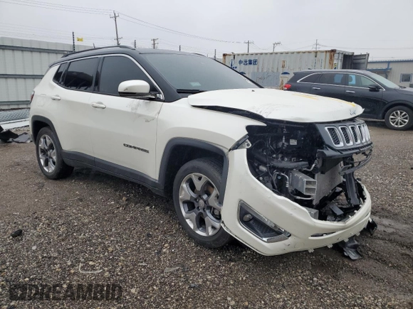 2021 Jeep Compass Limited with VIN 3C4NJDCB9MT544254, listed as a Copart auction lot 47752895 with 35,197 mi miles and Salvage Title. Bid and sale history available at carsss.com. Image 4.