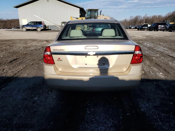 2004 Chevrolet Malibu with VIN 1G1ZS52F64F234820, listed as a Copart auction lot 86607574 with 62,928 mi miles and Salvage Title. Bid and sale history available at carsss.com. Image 6.