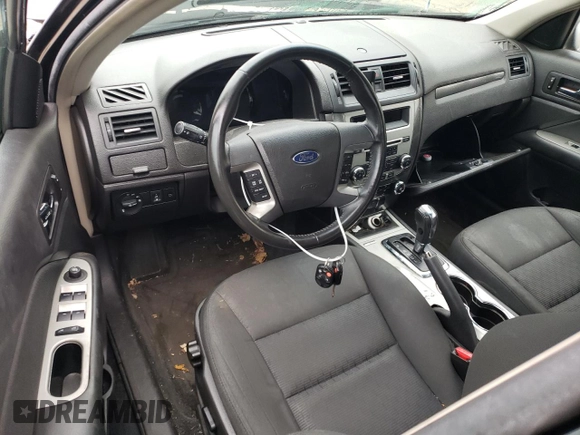 2010 Ford Fusion SEL with VIN 3FAHP0JA0AR429684, listed as a Copart auction lot 82409314 with 0 mi miles and Salvage Title. Bid and sale history available at carsss.com. Image 8.