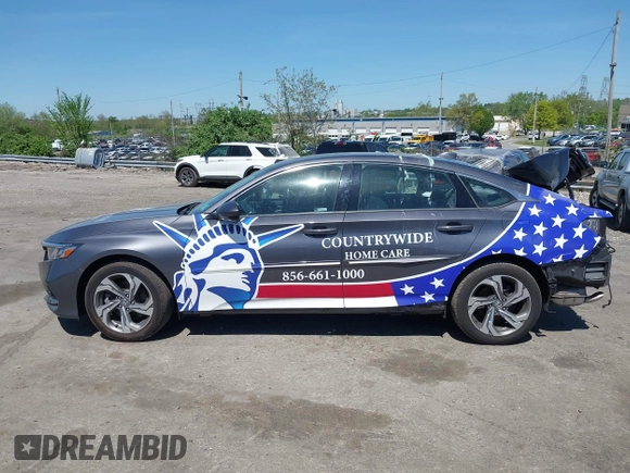 2018 Honda Accord EX-L with VIN 1HGCV2F53JA009110, listed as a IAAI auction lot 42147633 with 68,498 mi miles and . Bid and sale history available at DreamBid. Image 15.