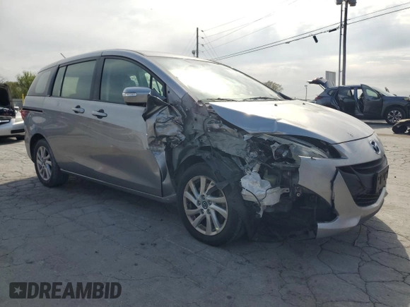 2015 Mazda 5 Sport with VIN JM1CW2BL7F0185381, listed as a Copart auction lot 53733695 with 144,983 mi miles and Clean title. Bid and sale history available at DreamBid. Image 4.