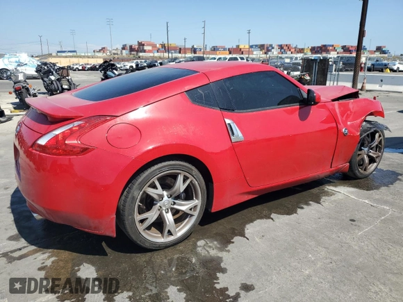 2009 Nissan 370Z Touring with VIN JN1AZ44EX9M402480, listed as a Copart auction lot 74838314 with 0 mi miles and Salvage Title. Bid and sale history available at carsss.com. Image 3.