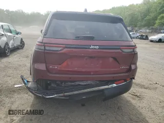 2023 Jeep Grand Cherokee Limited with VIN 1C4RJHBGXPC523600, listed as a Copart auction lot 54661555 with 42,933 mi miles and Salvage title. Bid and sale history available at DreamBid. Image 6.
