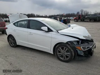2018 Hyundai Elantra SEL with VIN 5NPD84LF9JH258068, listed as a Copart auction lot 48459385 with 61,435 mi miles and Salvage Title. Bid and sale history available at carsss.com. Image 4.