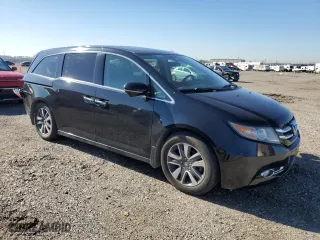 2015 Honda Odyssey Touring Elite with VIN 5FNRL5H91FB009170, listed as a Copart auction lot 43314175 with 102,597 mi miles and Salvage Title. Bid and sale history available at carsss.com. Image 4.
