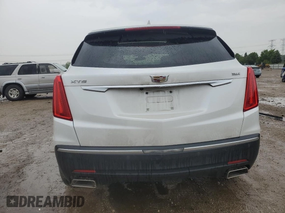 2017 Cadillac XT5 Luxury FWD with VIN 1GYKNBRS3HZ323826, listed as a Copart auction lot 58239735 with 67,416 mi miles and Salvage title. Bid and sale history available at DreamBid. Image 6.
