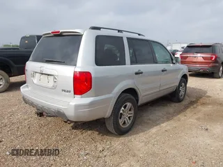 2003 Honda Pilot EX with VIN 2HKYF18623H576163, listed as a IAAI auction lot 41948133 with 244,516 mi miles and . Bid and sale history available at DreamBid. Image 4.