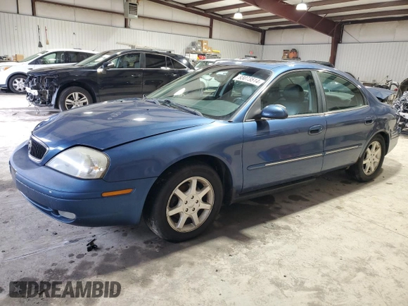 2002 Mercury Sable LS with VIN 1MEHM55S12A654810, listed as a Copart auction lot 83073514 with 185,246 mi miles and Salvage Title. Bid and sale history available at DreamBid. Image 1.