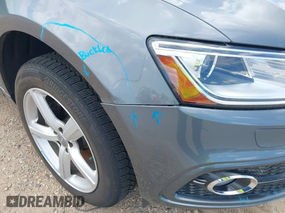 2017 Audi Q5 Premium Plus with VIN WA1M2AFP8HA045516, listed as a IAAI auction lot 42398288 with 102,993 mi miles and . Bid and sale history available at DreamBid. Image 17.