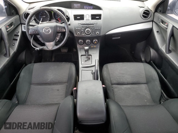 2013 Mazda 3 i Touring with VIN JM1BL1V7XD1835812, listed as a Copart auction lot 51636365 with 147,581 mi miles and Salvage title. Bid and sale history available at DreamBid. Image 8.