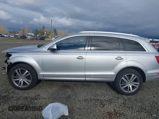 2014 Audi Q7 3.0T Premium Plus with VIN WA1LGAFE0ED015237, listed as a IAAI auction lot 41671129 with 114,410 mi miles. Bid and sale history available at carsss.com. Image 15.