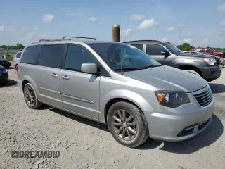 2015 Chrysler Town & Country S with VIN 2C4RC1HG3FR675622, listed as a Copart auction lot 54154035 with 167,841 mi miles and Clean Title. Bid and sale history available at carsss.com. Image 4.