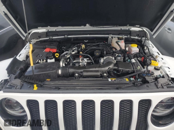 2023 Jeep Wrangler High Altitude z VIN 1C4HJXEG5PW508969, wystawiony jako Copart lot #74281654 z przebiegiem 5 191 mil mil oraz Nie do naprawy • Non repairable. Historia ofert i sprzedaży dostępna na DreamBid. Obrazek 12.
