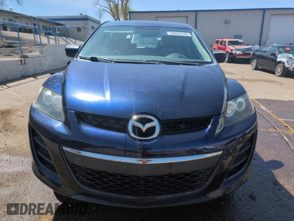 2010 Mazda CX-7 Sport with VIN JM3ER2W58A0309525, listed as a Copart auction lot 52042445 with 121,325 mi miles and Salvage Title. Bid and sale history available at DreamBid. Image 5.